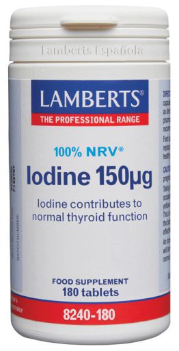 Lamberts Iode 150 g 180 Comprim&eacute;s