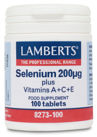 Lamberts S&eacute;l&eacute;nium 200 g plus A+C+E 100 Comprim&eacute;s