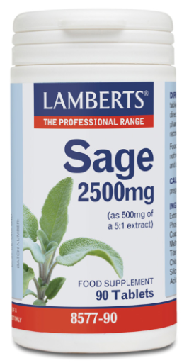 Lamberts Sauge 2500 mg 90 comprim&eacute;s