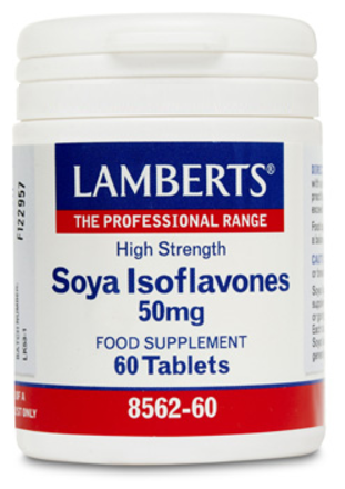 Lamberts Isoflavones de soja 50 mg 60 comprim&eacute;s