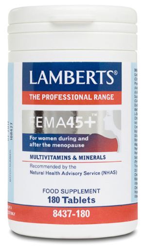 Lamberts Fema 45+ pendant et apr&egrave;s la m&eacute;nopause 180 comprim&eacute;s