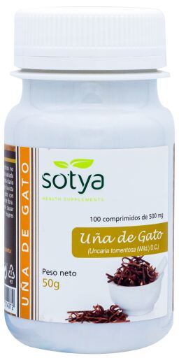 Sotya Griffe de Chat 500 mg 100 Comprim&eacute;s