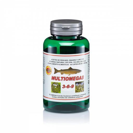 Robis Multi Om&eacute;gas 3-6-9- 60 G&eacute;lules