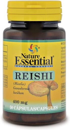 Nature Essential Reishi (myc&eacute;lium) 400 milligrammes de 50 g&eacute;lules