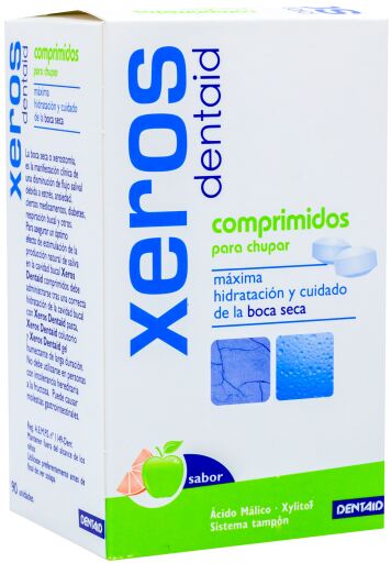 Xeros dentaid Comprim&eacute;s Xerosdentaid 90 unit&eacute;s