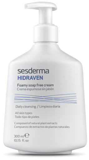 Sesderma Cr&egrave;me moussante sans savon Hidraven 300 ml