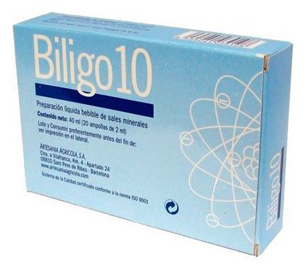 Artesania Agr&iacute;cola Biligo-10 Iode 20 ampoules