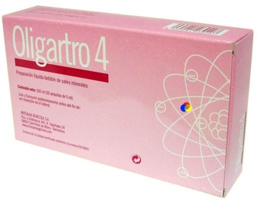 Artesania Agr&iacute;cola Oligartro 4 Mn/Co 20 ampoules