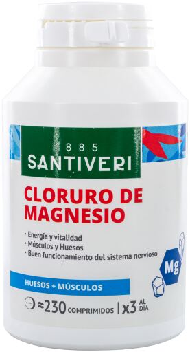 Santiveri Chlorure de magn&eacute;sium 230 comprim&eacute;s