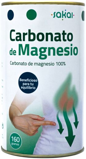 Sakai Carbonate de magn&eacute;sium pour la sant&eacute; digestive 160 gr