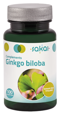 Sakai Ginkgo Biloba pour la m&eacute;moire et la concentration 100 comprim&eacute;s