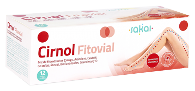Sakai Cirnol Fitovial Bien-&ecirc;tre des Jambes 12 Ampoules