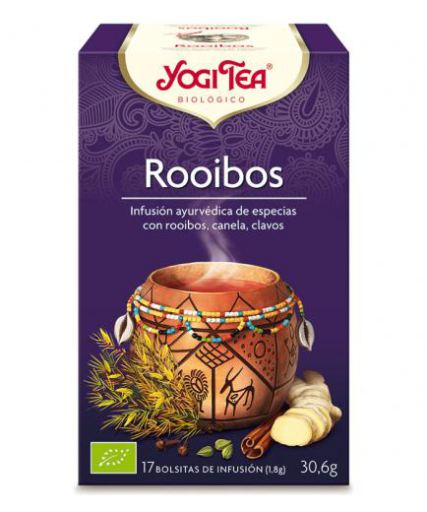 Yogi Tea Infusion de th&eacute; Rooibos 17 sachets