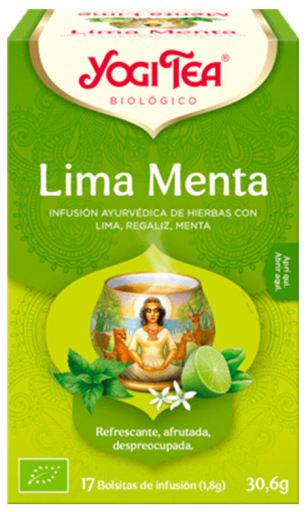 Yogi Tea Menthe Citron Vert 17 Sachets