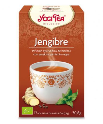 Yogi Tea Infusion de gingembre et poivre noir 17 sachets