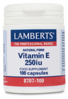 Vitamine E naturelle 250 UI sous forme de d-alpha tocoph&eacute;rol
