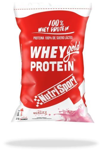 Nutrisport Sachet de prot&eacute;ines Whey Gold &agrave; la fraise