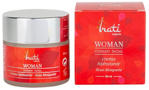 Cr&egrave;me visage hydratante &agrave; la rose musqu&eacute;e bio pour femme 50 ml