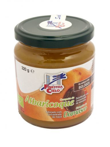La Finestra sul Cielo Compote d'abricots bio 320 grammes Finestra