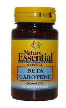 Nature Essential B&ecirc;ta-carot&egrave;ne 10 000 UI 50 perles