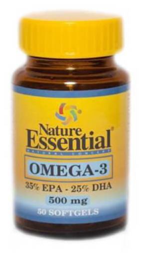 Nature Essential Om&eacute;ga-3 500mg 50 perles