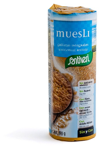 Biscuits au muesli sans sucre