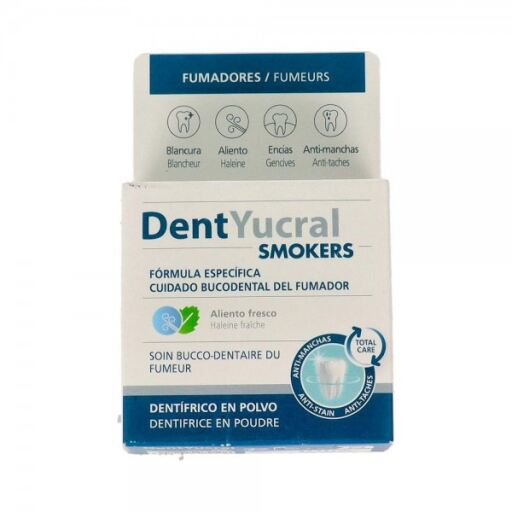 Poudre dentaire Eucryl pour fumeurs