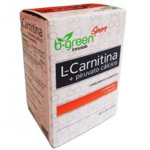 B.green L.Carnitine + Pyruvate de calcium 40 g&eacute;lules