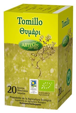 Artemis Bio Sachets d'infusion de thym 20 sachets bio