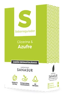 Sanasur Savon &agrave; la glyc&eacute;rine et au soufre 100 gr