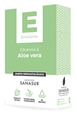 Sanasur Savon Glyc&eacute;rine et Aloe Vera 100 gr