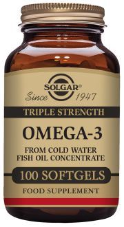 Solgar Om&eacute;ga 3 Triple Concentration 100 g&eacute;lules
