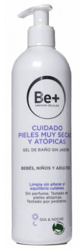 Be+ Gel de bain sans savon Be+ 400 ml