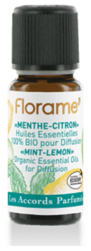 Florame Composition des huiles essentielles. Menthe Citron 10 ml
