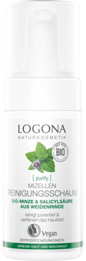 Mousse Nettoyante Menthe et Hamam&eacute;lis 100 ml