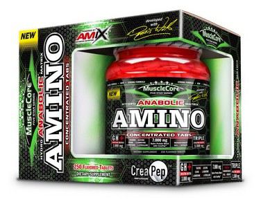 Amix Amino Anabolisant Avec Creapep 250 Comprim&eacute;s
