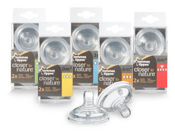 Tommee Tippee Tetina Variflow 2 unit&eacute;s
