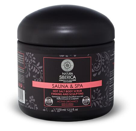 Natura Siberica Sauna & Spa Gommage Corporel Anti-Cellulite R&eacute;ducteur de Sel 370 ml