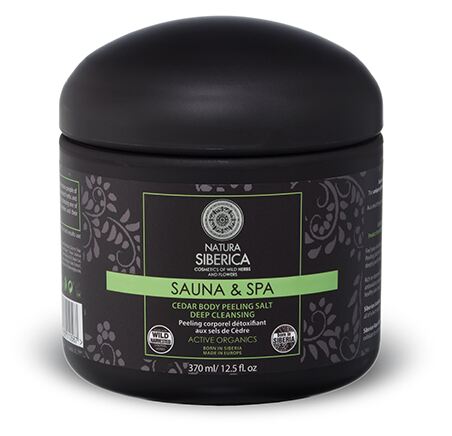 Natura Siberica Peeling Sauna & Spa au Sel D&eacute;tox de C&egrave;dre 370 ml