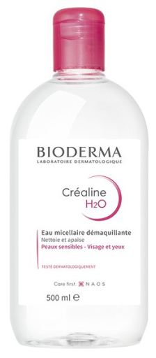 Cr&eacute;aline H2O Solution Micellaire D&eacute;maquillante 500 ml