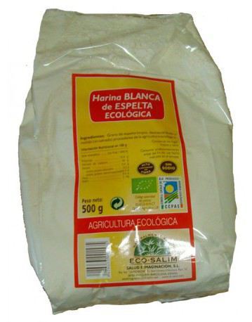 ECO-SALIM Farine d'&eacute;peautre blanc Eco 500 gr