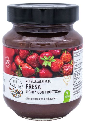 INT-SALIM Confiture de Fraises Sans Sucre 325 Gr