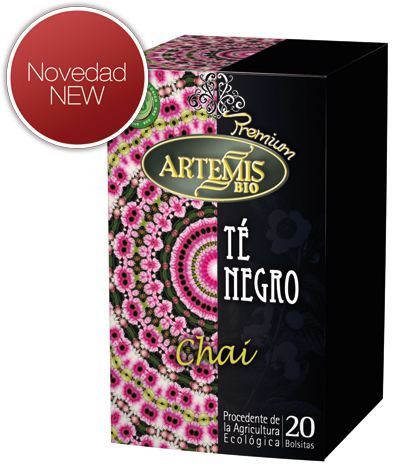 Herbes del Mol&iacute; Th&eacute; Noir Chai Infusion Eco 20 Filtres