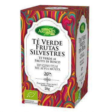 Herbes del Mol&iacute; Th&eacute; vert aux baies sauvages 20 unit&eacute;s