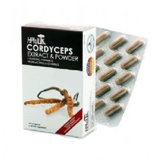 Hawlik Cordyceps CS-4 Extrait et Poudre 60 Capsules