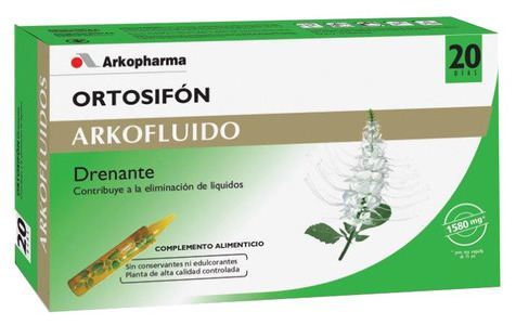 Arkopharma Arkofluid Orthosiphon 20 Ampoules Buvables