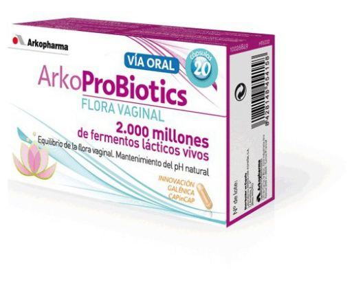 Arkopharma Arkoprobiotiques Flore Vaginale 20 G&eacute;lules