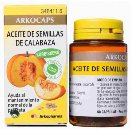 Arkog&eacute;lules Huile de P&eacute;pins de Courge 50 ml