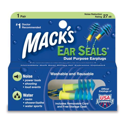 Mack's Bouchons d'oreilles Ear seals 1par