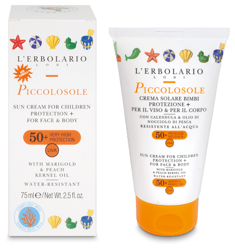 Piccolosole Cr&egrave;me Solaire Enfant SPF 50+ 75 ml